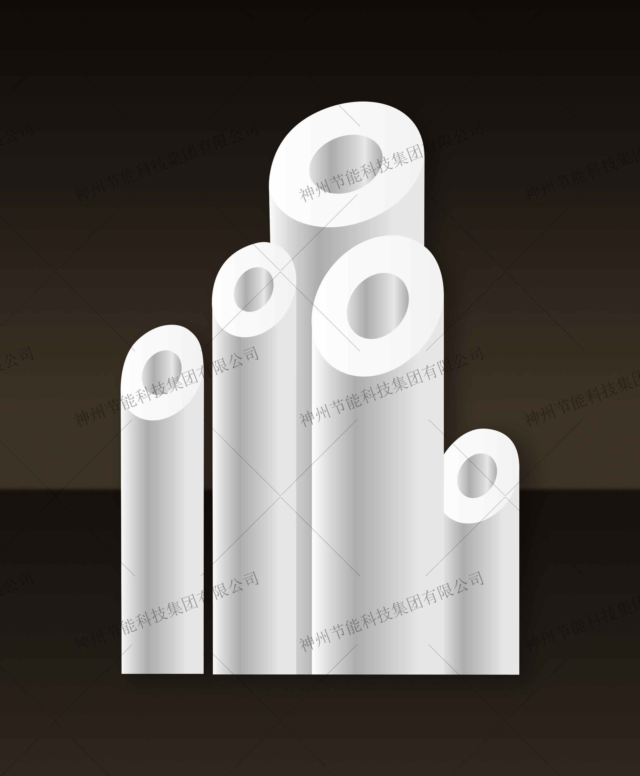 Bông gốm dạng ống