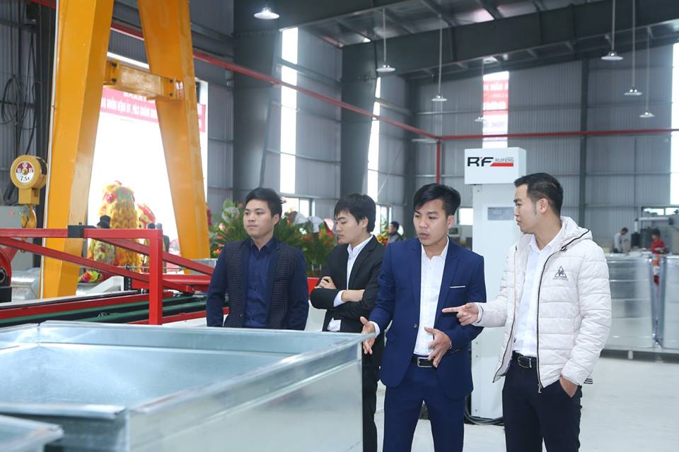 Dây chuyền sản xuất hiện đại